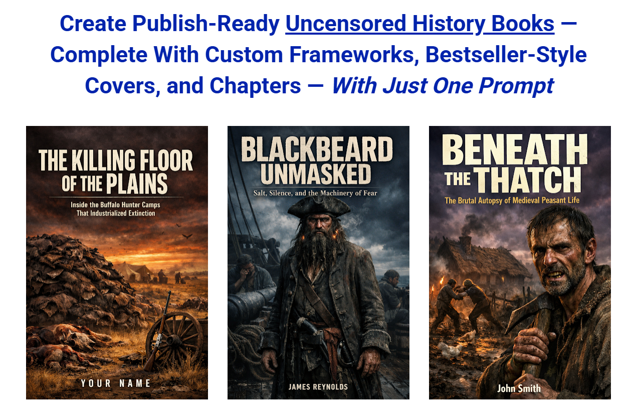 343 Prompts for Brutally Honest History Books