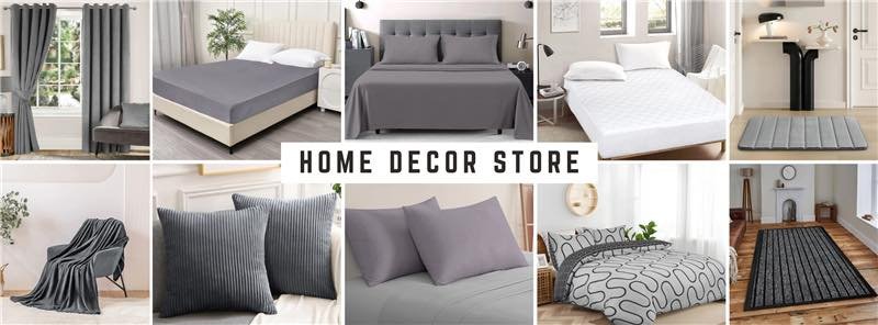 Oxford Homeware home decor collection including bedding curtains cushions and rugs